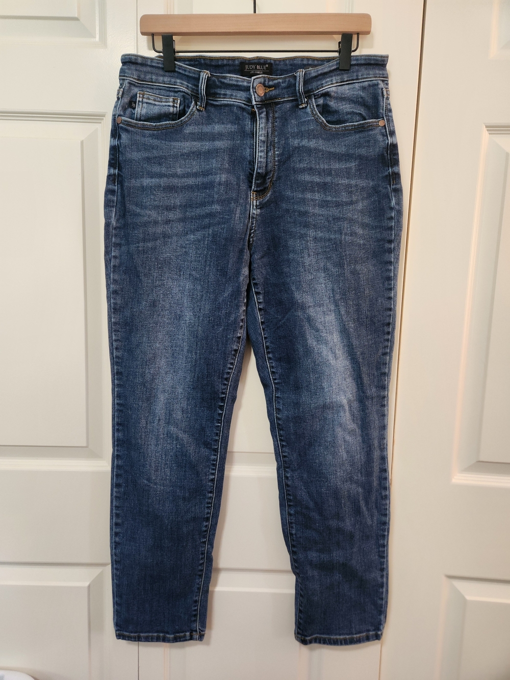 Judy Blue Dark Wash Straight Jeans